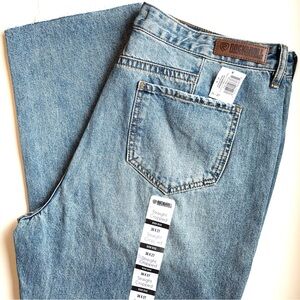 NWT Rock & Roll Denim Straight Crop - Distressed & Vintage Style - Size 36 | 27